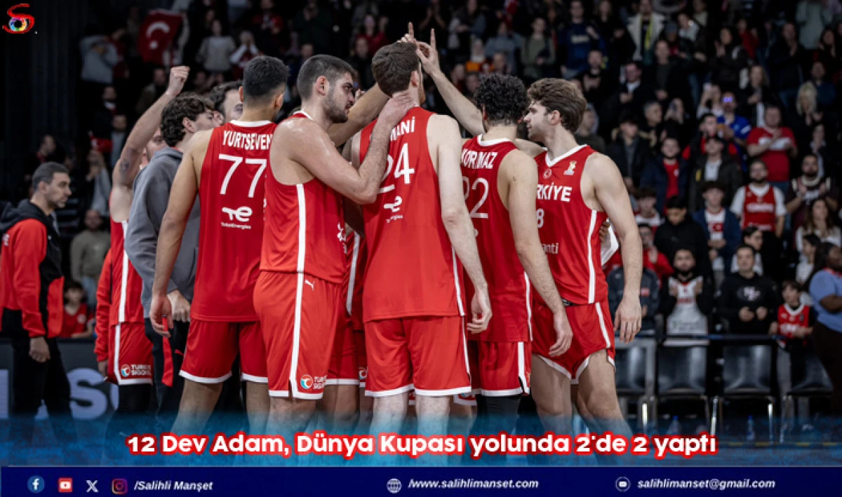 12 Dev Adam, Dünya Kupası yolunda 2'de 2 yaptı