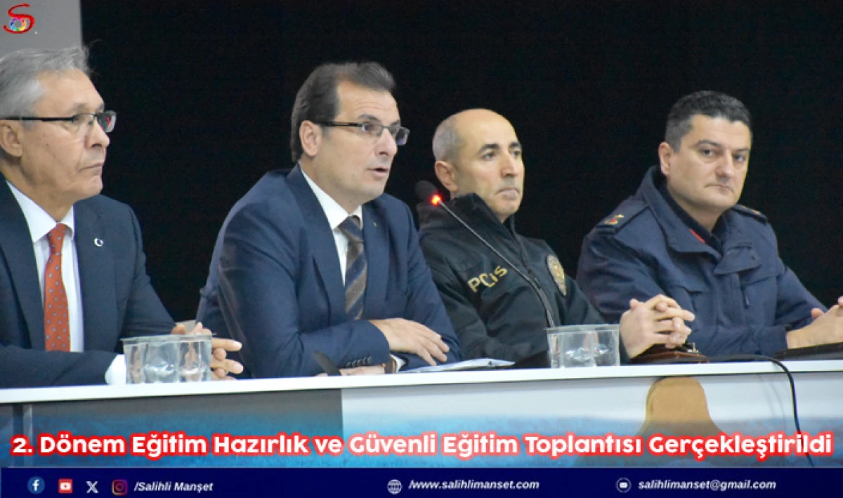 2. D&ouml;nem Eğitim Hazırlık ve G&uuml;venli Eğitim Toplantısı Ger&ccedil;ekleştirildi