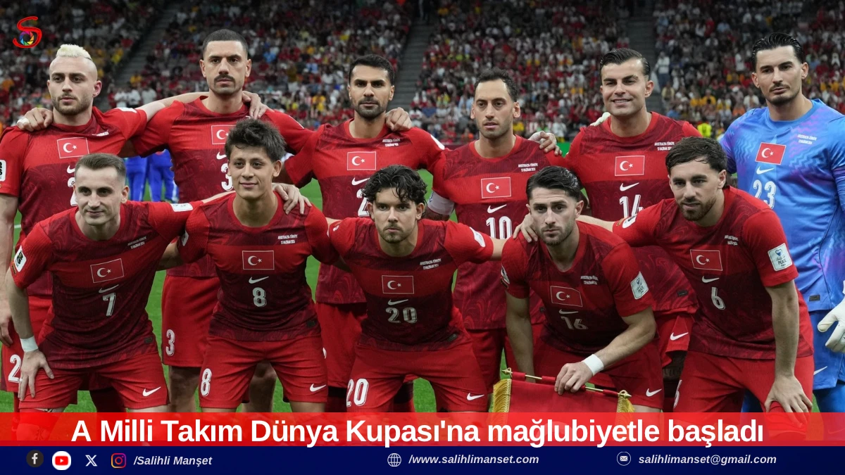 A Milli Takım D&uuml;nya Kupası'na mağlubiyetle başladı
