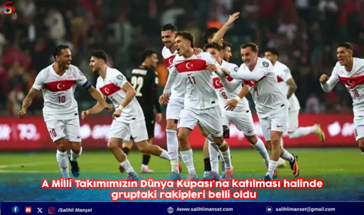 A Milli Takımımızın Dünya Kupası'na katılması halinde gruptaki rakipleri belli oldu