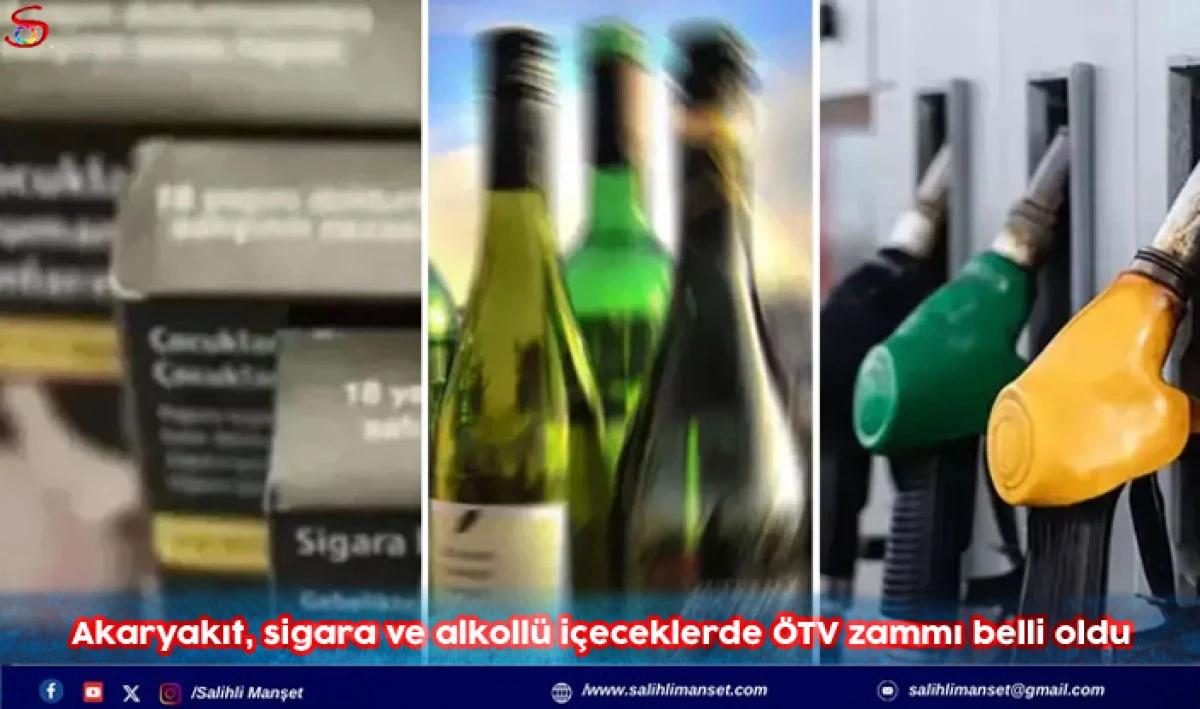 Akaryakıt, sigara ve alkoll&uuml; i&ccedil;eceklerde &Ouml;TV zammı belli oldu