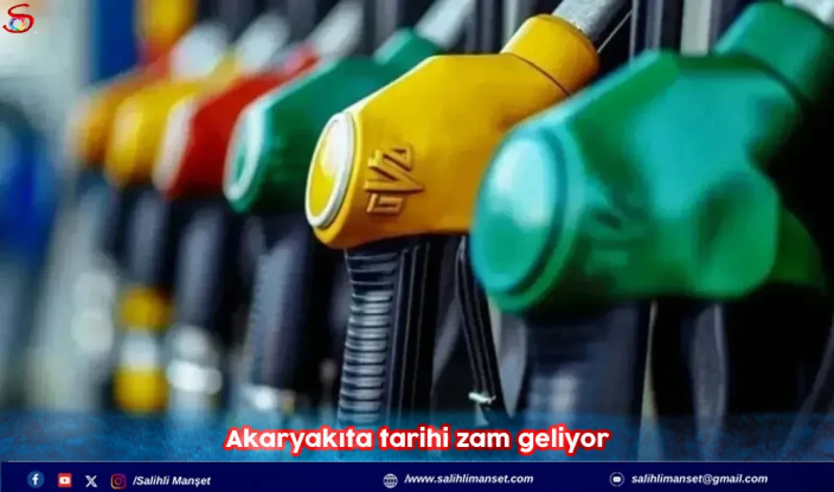 Akaryakıta tarihi zam geliyor