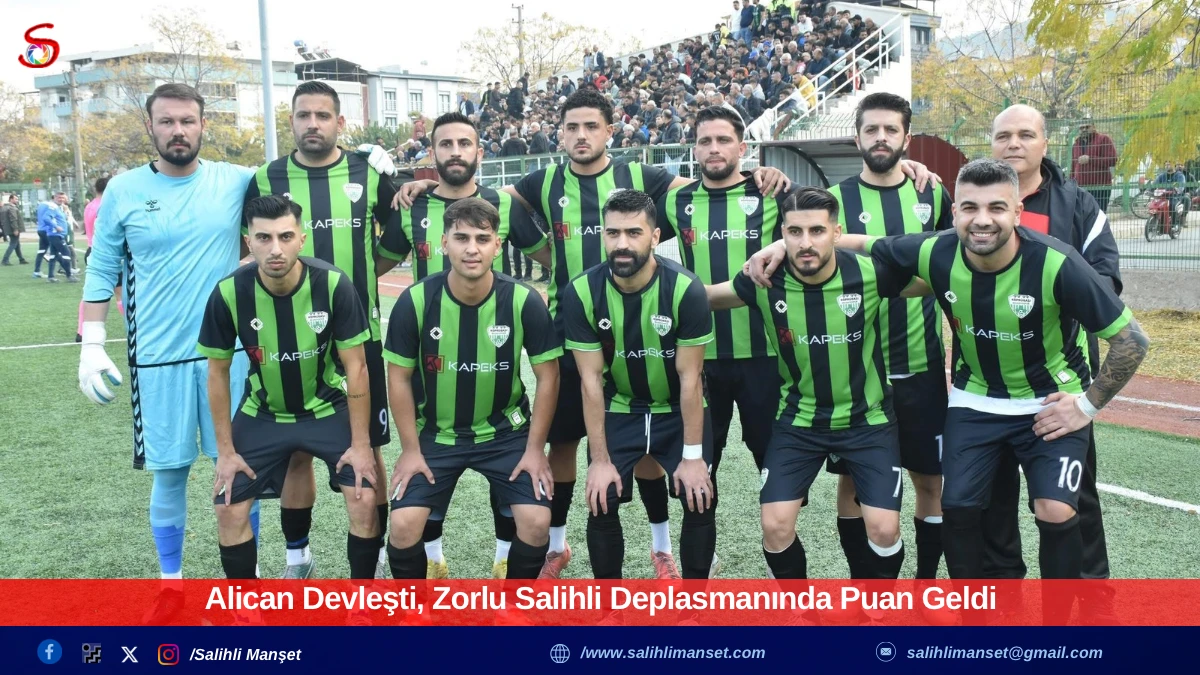 Alican Devleşti, Zorlu Salihli Deplasmanında Puan Geldi