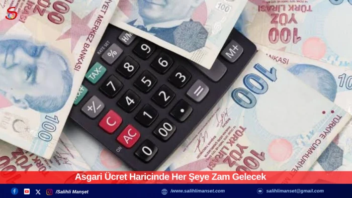 Asgari Ücret Haricinde Her Şeye Zam Gelecek