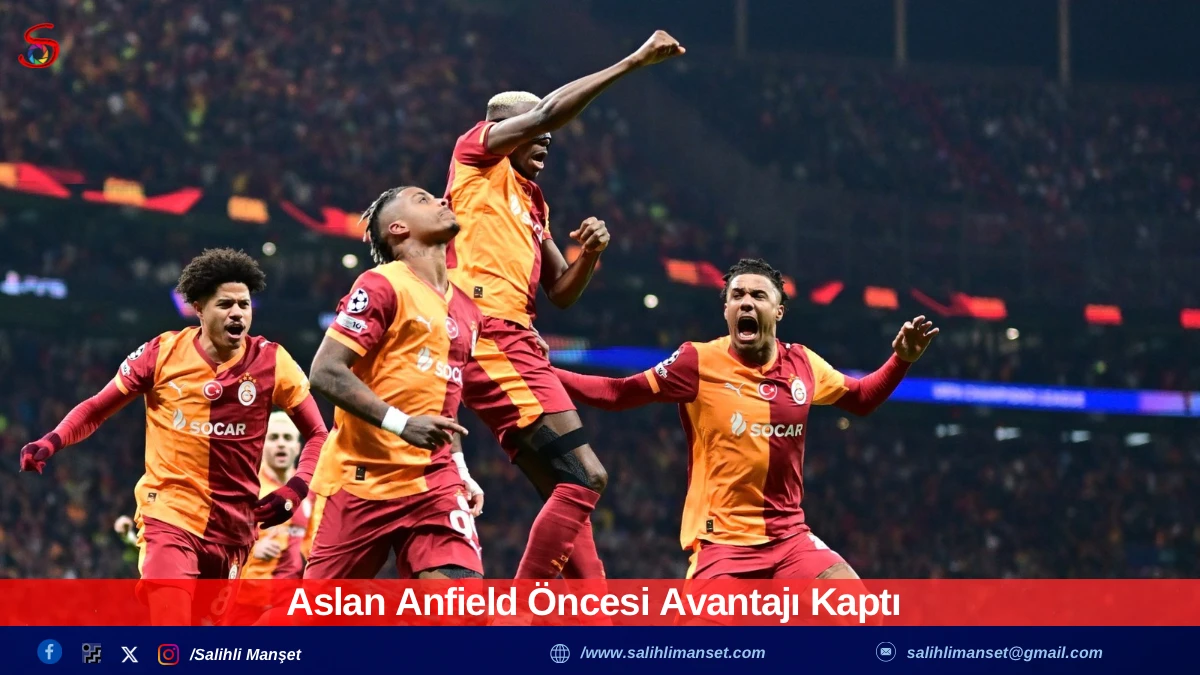 Aslan Anfield &Ouml;ncesi Avantajı Kaptı 