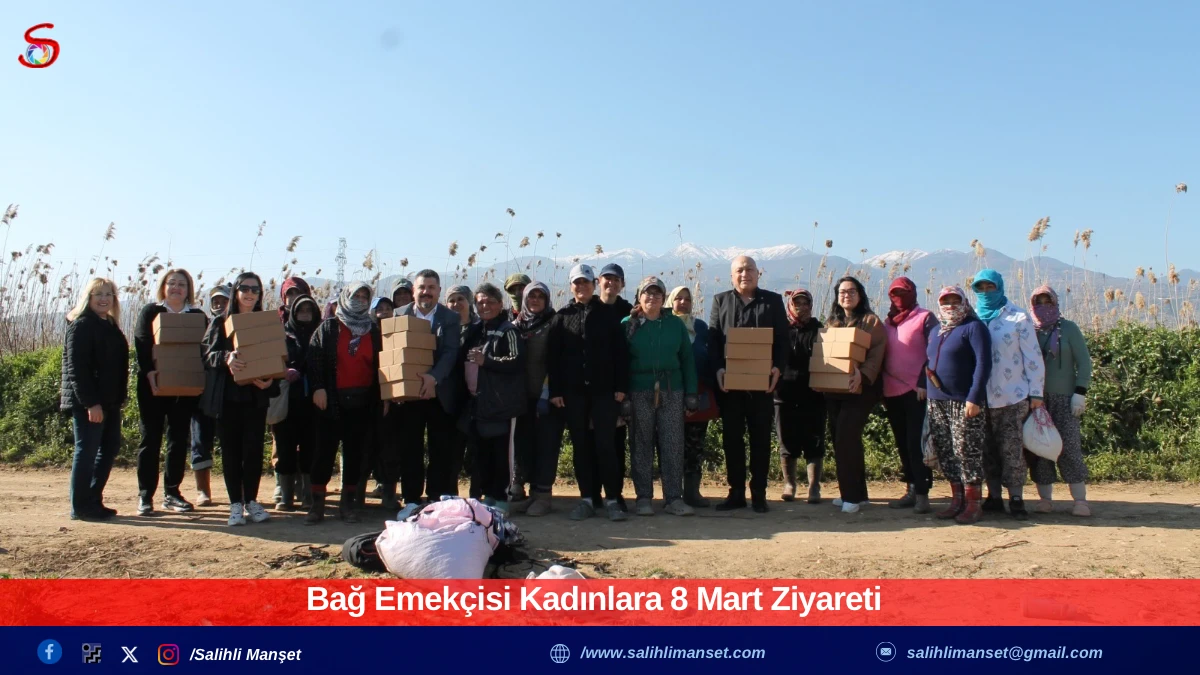 Bağ Emek&ccedil;isi Kadınlara 8 Mart Ziyareti   