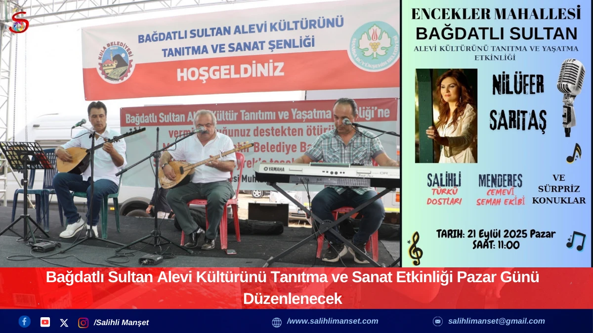 Bağdatlı Sultan Alevi Kültürünü Tanıtma ve Sanat Etkinliği Pazar Günü Düzenlenecek
