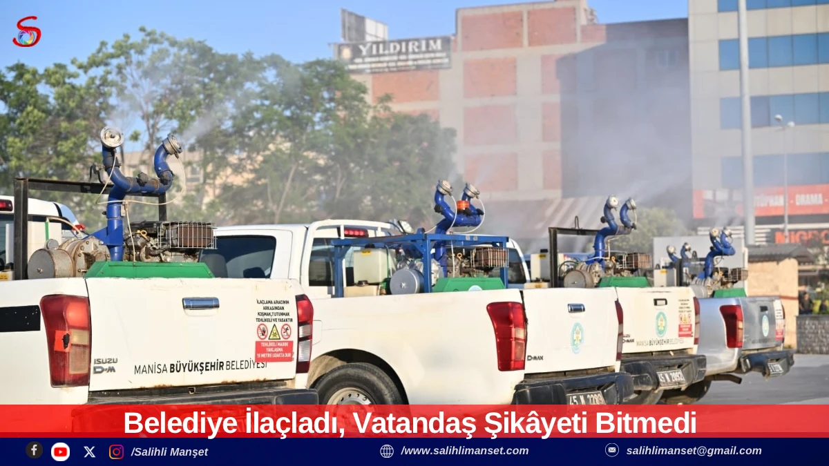 Belediye İla&ccedil;ladı, Vatandaş Şik&acirc;yeti Bitmedi 