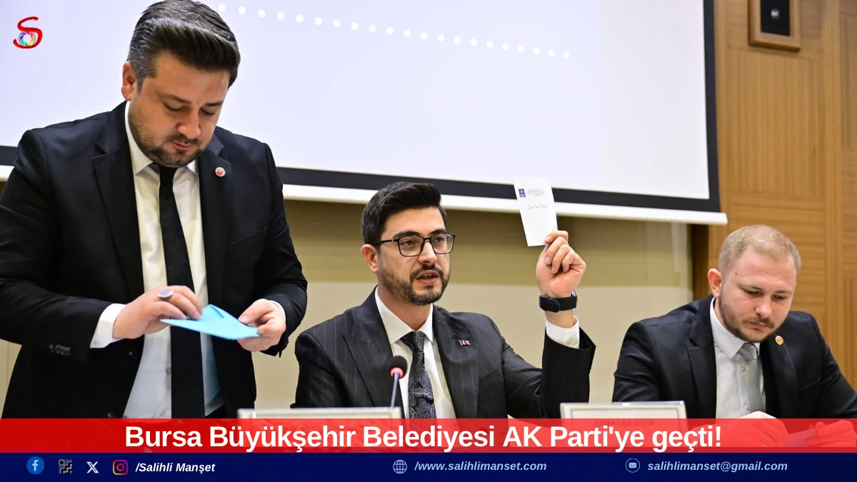 Bursa B&uuml;y&uuml;kşehir Belediyesi AK Parti'ye ge&ccedil;ti!