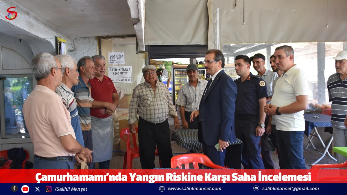 &Ccedil;amurhamamı&rsquo;nda Yangın Riskine Karşı Saha İncelemesi