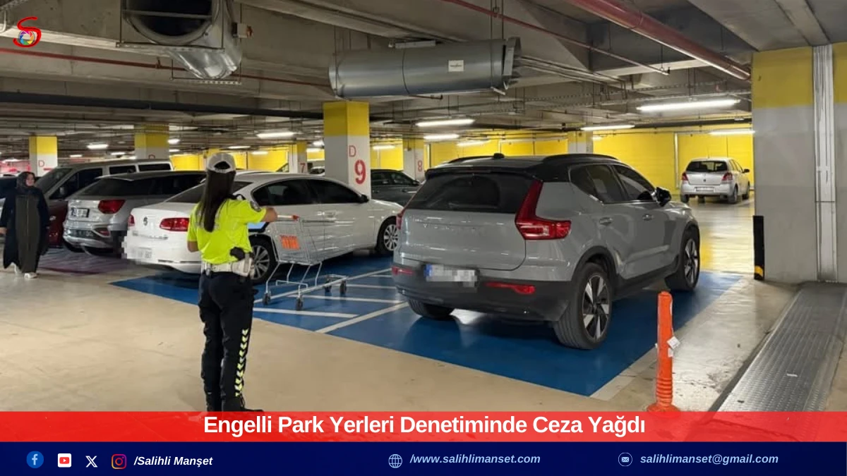 Engelli Park Yerleri Denetiminde Ceza Yağdı