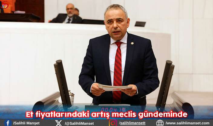 Et fiyatlarındaki artış meclis gündeminde