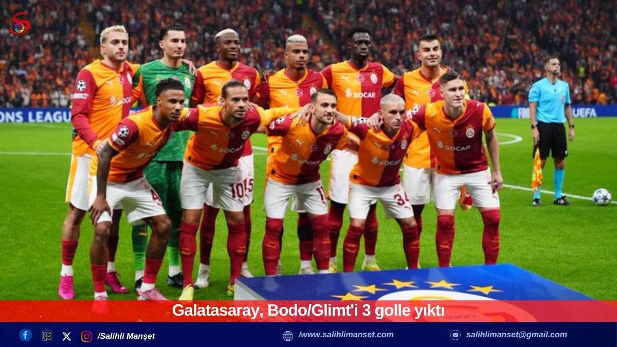 Galatasaray, Bodo/Glimt'i 3 golle yıktı  