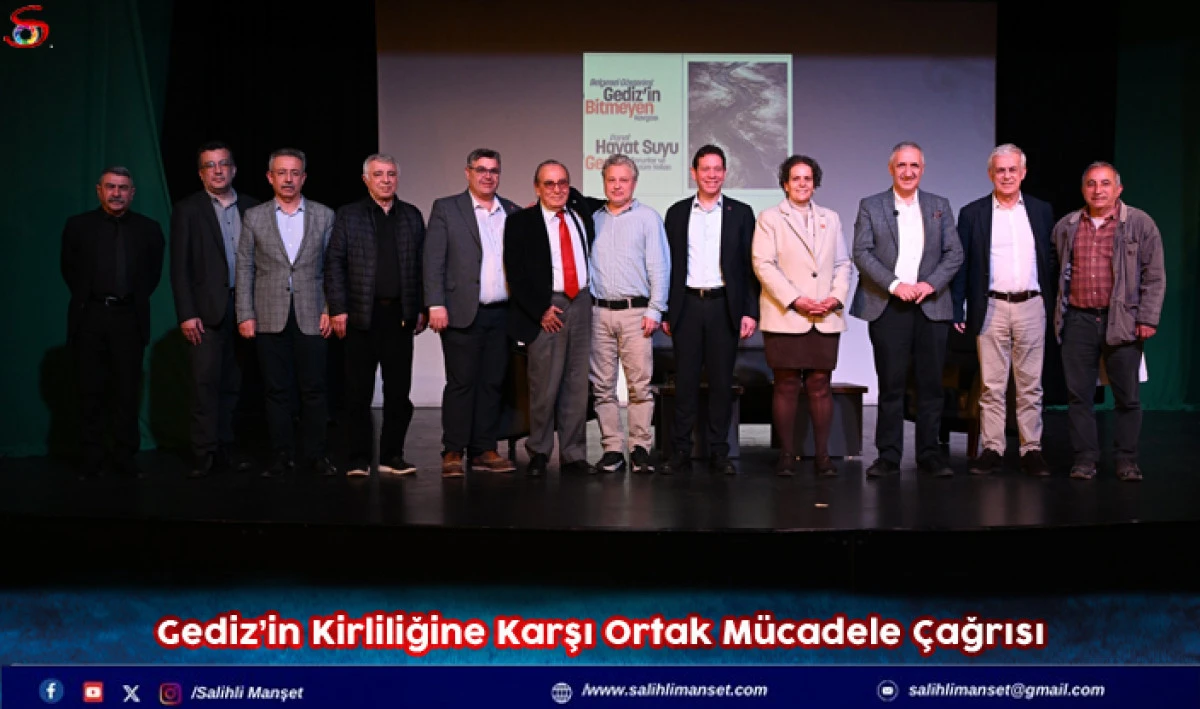 Gediz&rsquo;in Kirliliğine Karşı Ortak M&uuml;cadele &Ccedil;ağrısı