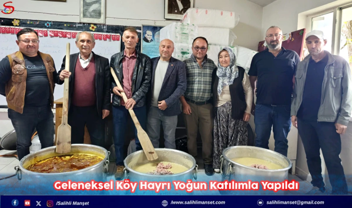 Geleneksel K&ouml;y Hayrı Yoğun Katılımla Yapıldı