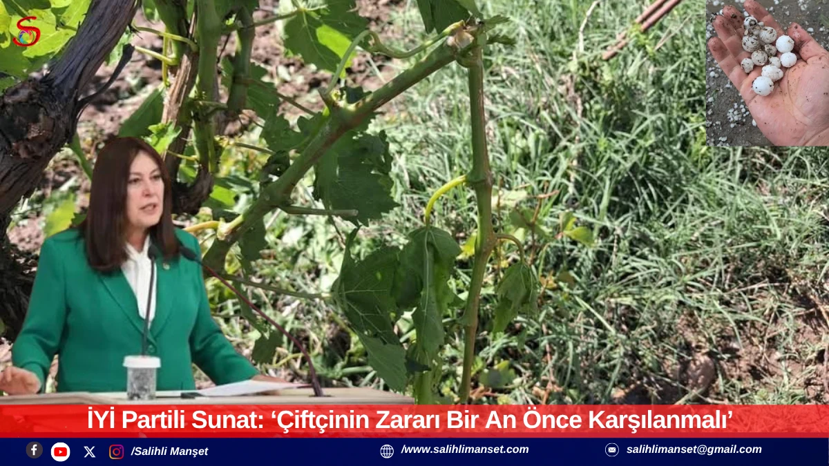 İYİ Partili Sunat: &lsquo;&Ccedil;ift&ccedil;inin Zararı Bir An &Ouml;nce Karşılanmalı&rsquo;
