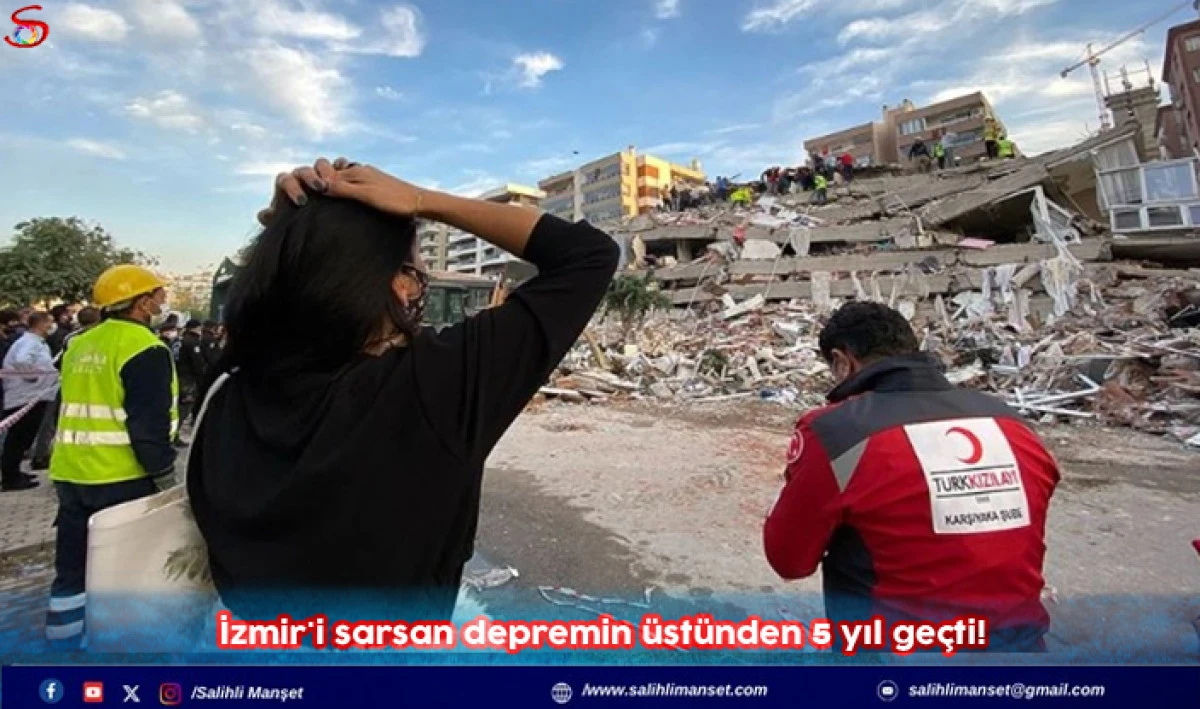 İzmir'i sarsan depremin üstünden 5 yıl geçti!