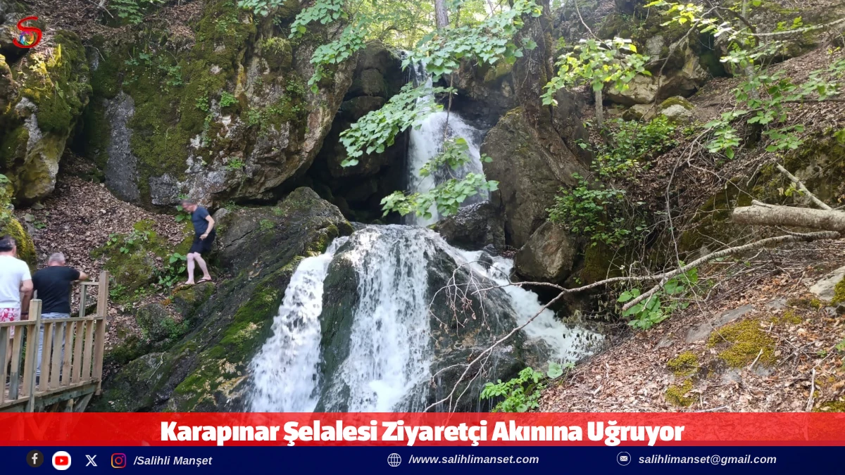 Karapınar Şelalesi Ziyaret&ccedil;i Akınına Uğruyor