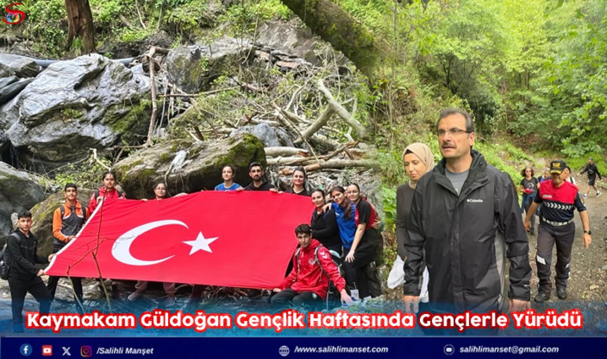 Kaymakam G&uuml;ldoğan Gen&ccedil;lik Haftasında Gen&ccedil;lerle Y&uuml;r&uuml;d&uuml;
