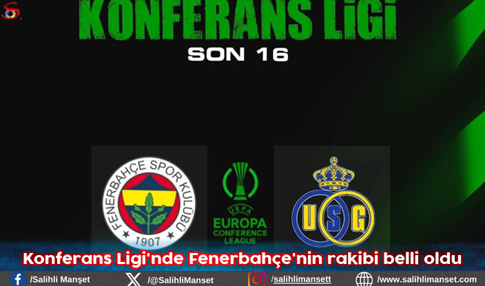 Konferans Ligi'nde Fenerbahçe'nin rakibi belli oldu