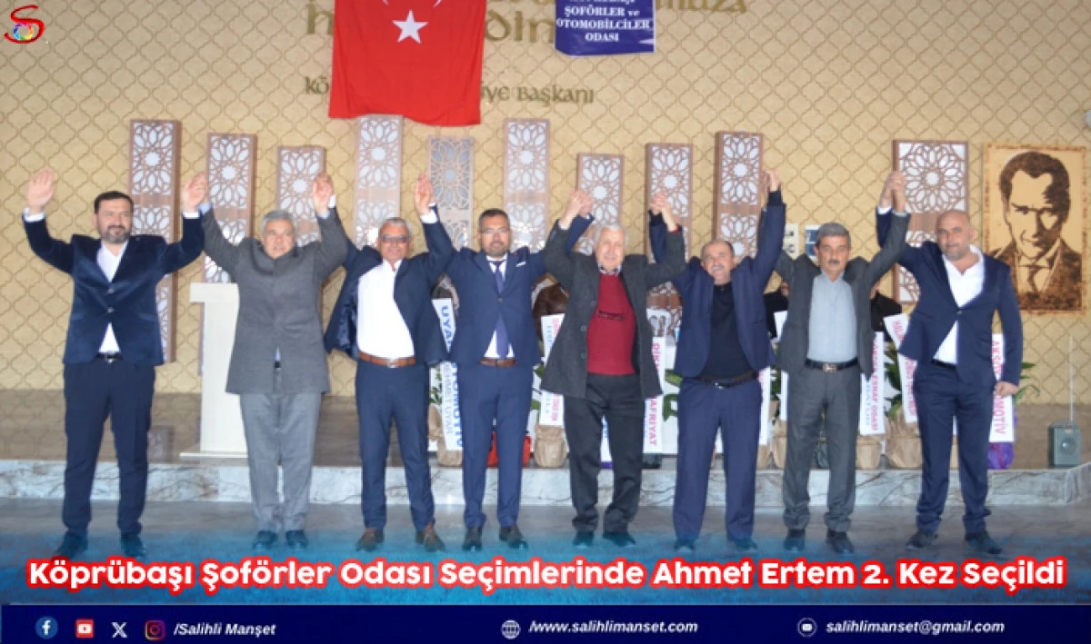 K&ouml;pr&uuml;başı Şof&ouml;rler Odası Se&ccedil;imlerinde Ahmet Ertem 2. Kez Se&ccedil;ildi