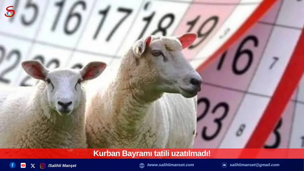 Kurban Bayramı tatili uzatılmadı!