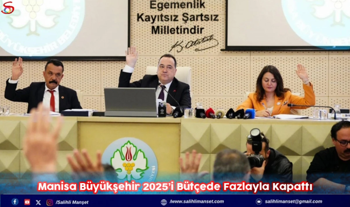 Manisa B&uuml;y&uuml;kşehir 2025&rsquo;i B&uuml;t&ccedil;ede Fazlayla Kapattı 