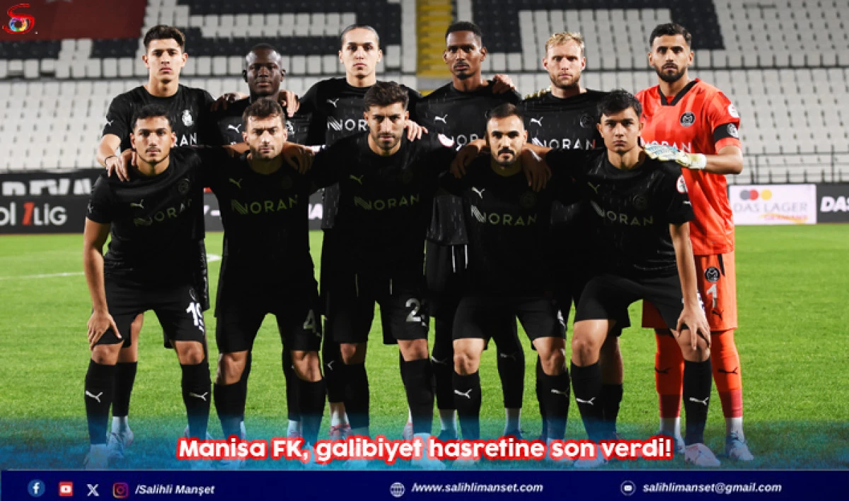 Manisa FK,  galibiyet hasretine son verdi!
