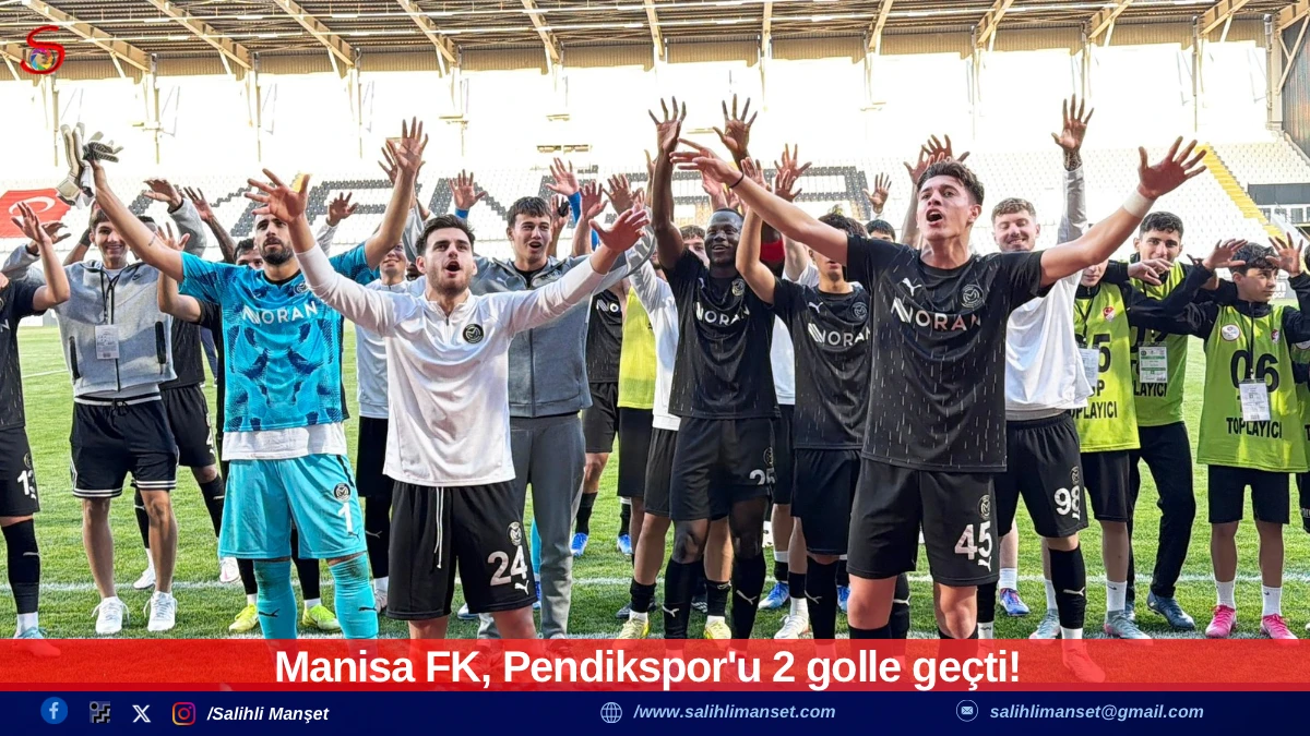 Manisa FK, Pendikspor'u 2 golle ge&ccedil;ti!   