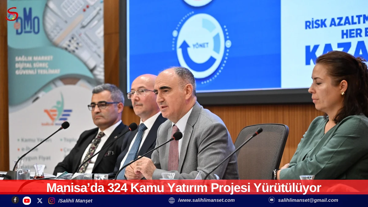Manisa&rsquo;da 324 Kamu Yatırım Projesi Y&uuml;r&uuml;t&uuml;l&uuml;yor