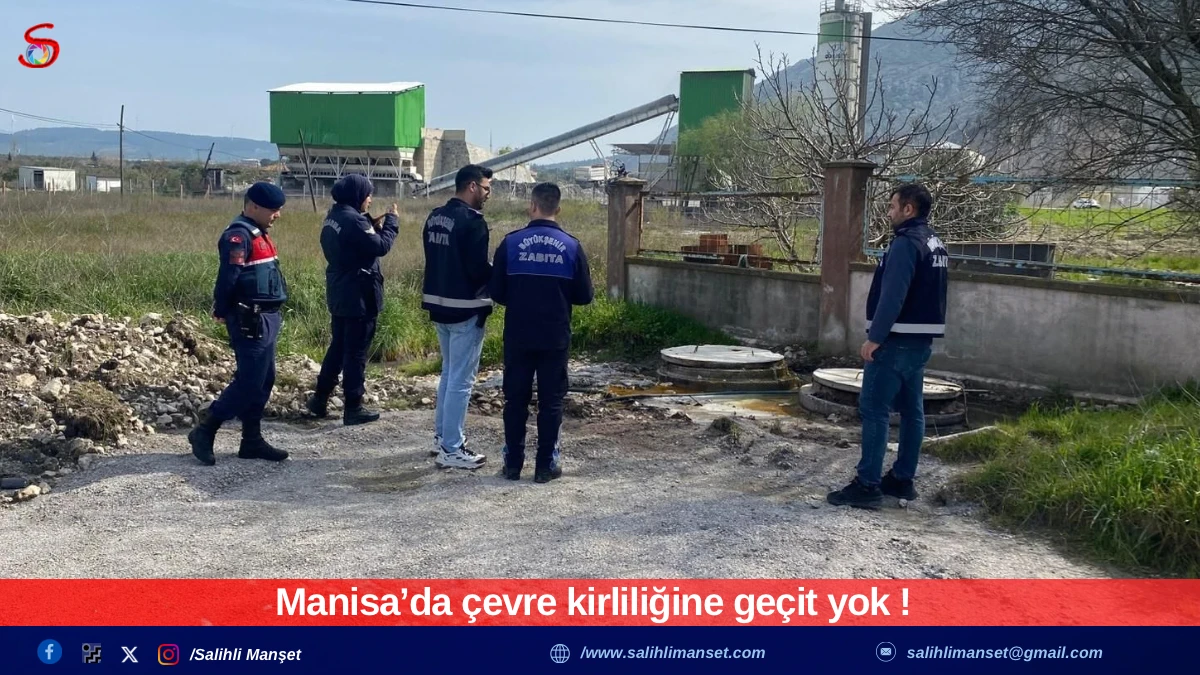 Manisa&rsquo;da &ccedil;evre kirliliğine ge&ccedil;it yok !  