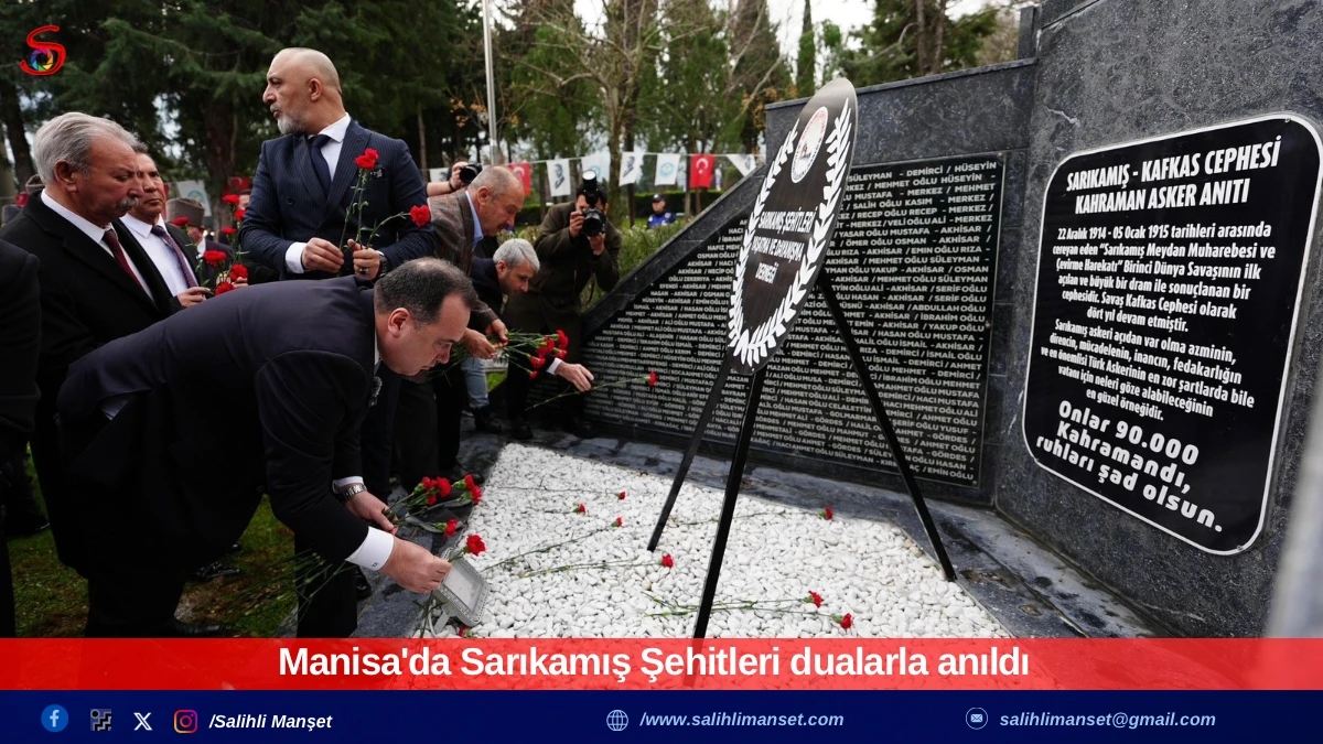 Manisa'da Sarıkamış Şehitleri dualarla anıldı