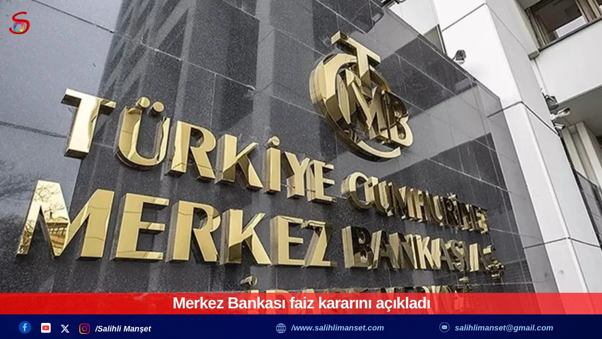 Merkez Bankası faiz kararını açıkladı    