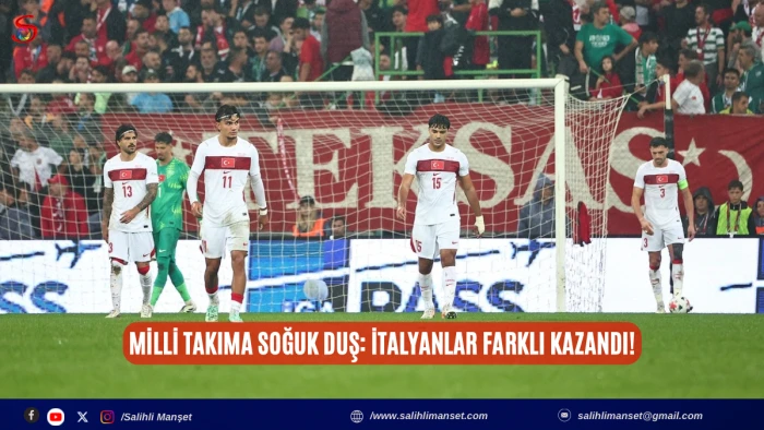 Milli takıma soğuk duş: İtalyanlar farklı kazandı!