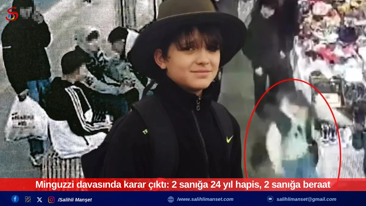 Minguzzi davasında karar çıktı: 2 sanığa 24 yıl hapis, 2 sanığa beraat