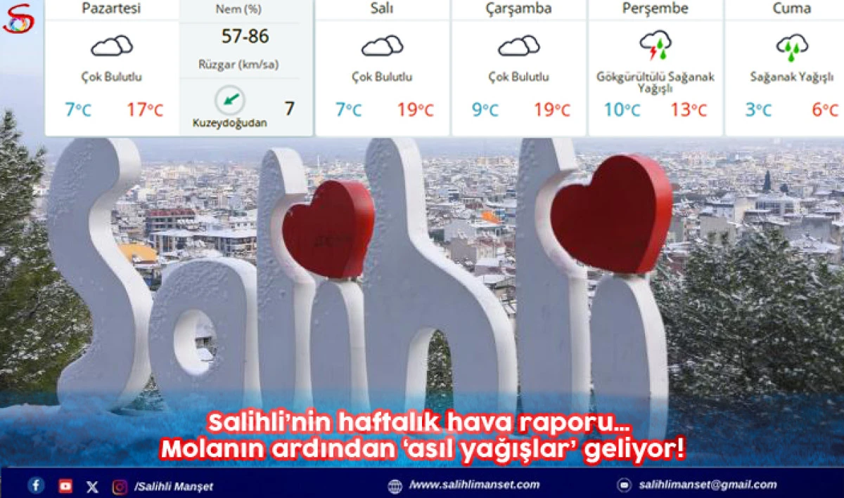 Molanın ardından &lsquo;asıl yağışlar&rsquo; geliyor!
