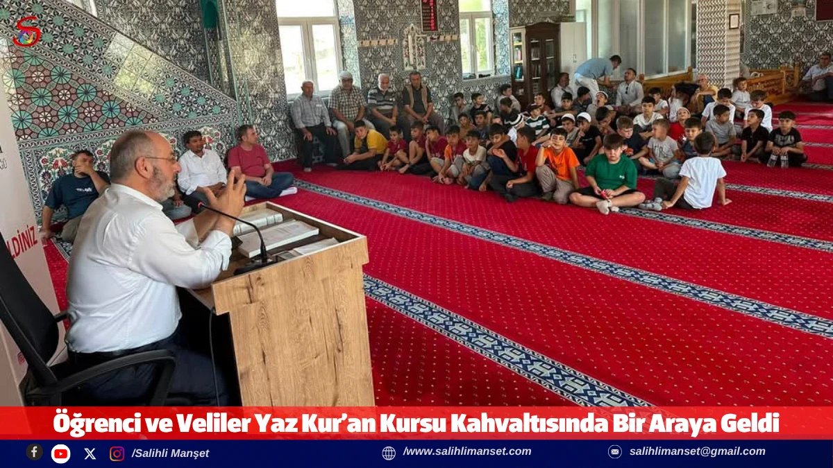 &Ouml;ğrenci ve Veliler Yaz Kur&rsquo;an Kursu Kahvaltısında Bir Araya Geldi