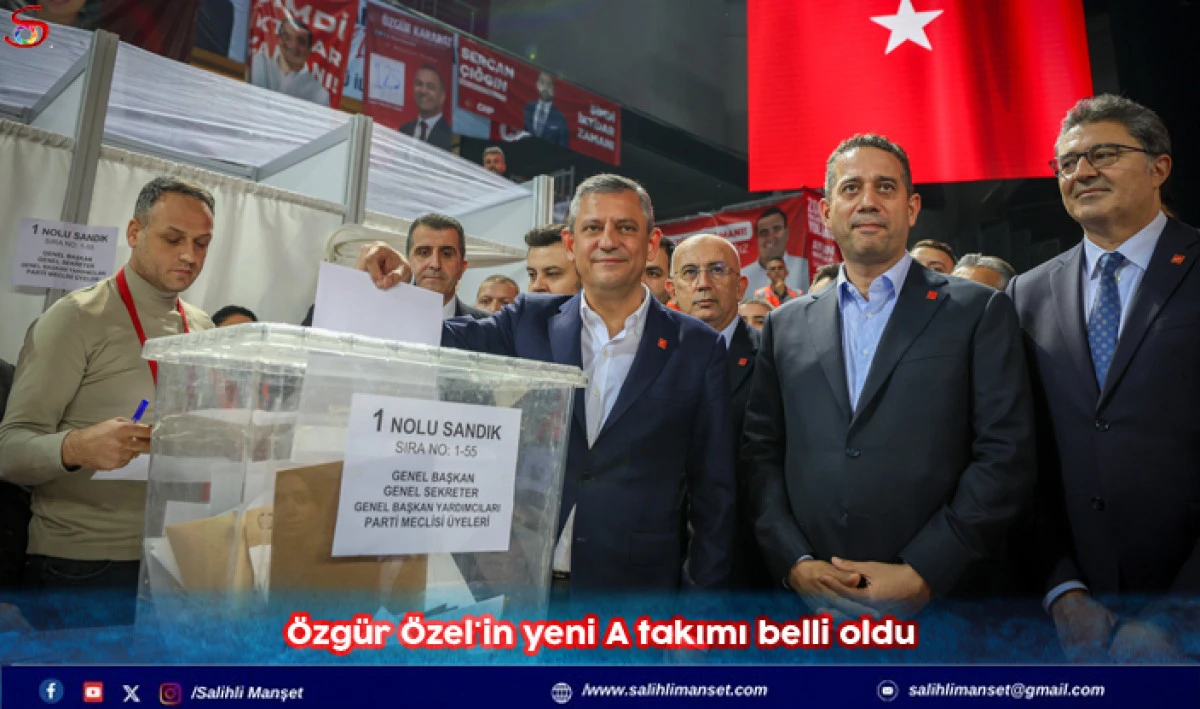 Özgür Özel'in yeni A takımı belli oldu   
