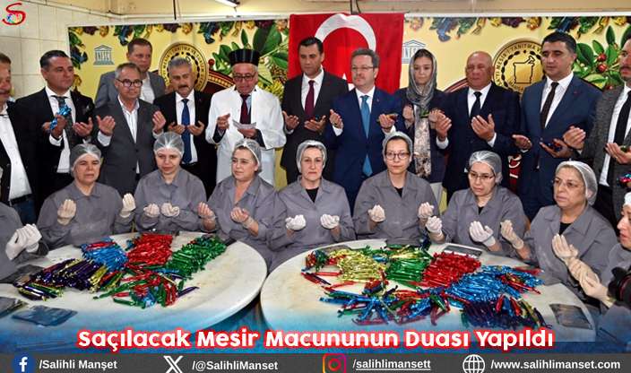 Saçılacak Mesir Macununun Duası Yapıldı  