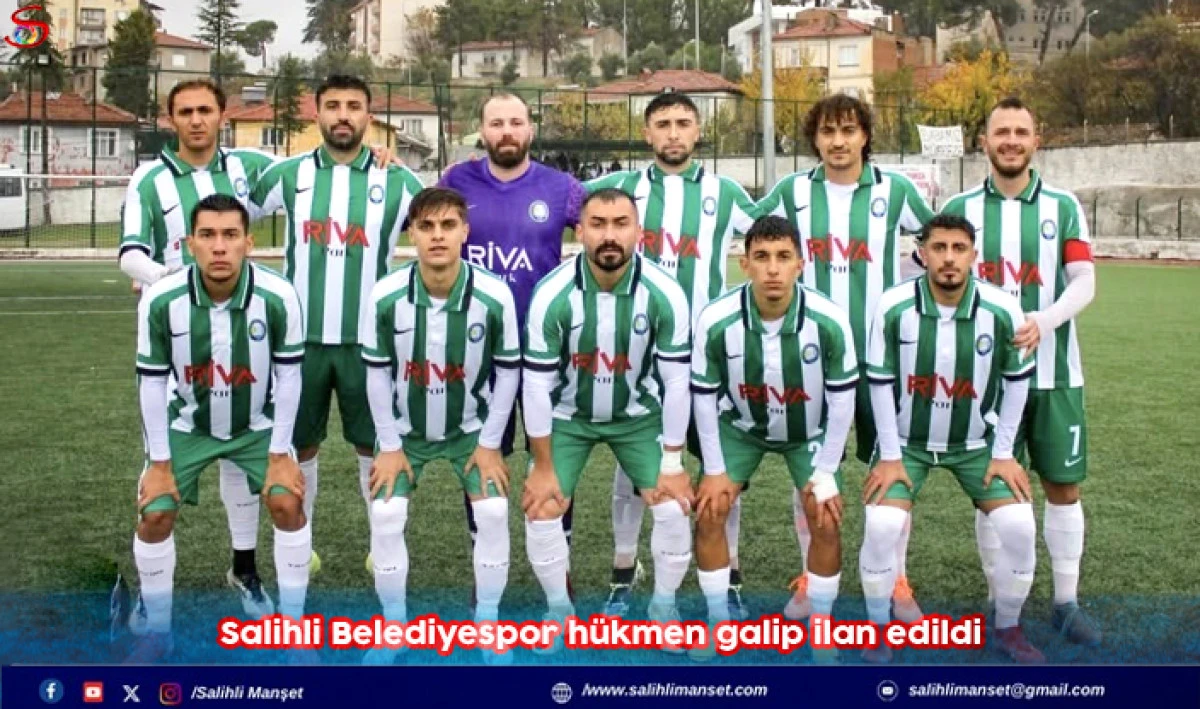 Salihli Belediyespor h&uuml;kmen galip ilan edildi