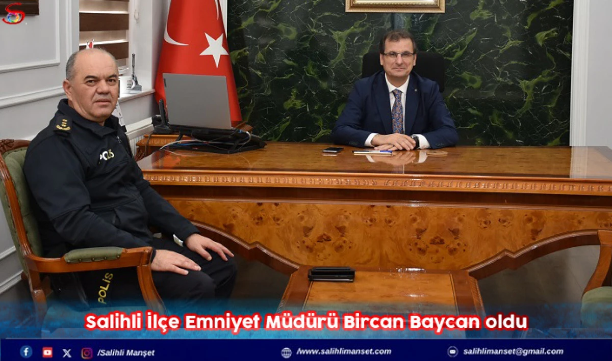 Salihli İl&ccedil;e Emniyet M&uuml;d&uuml;r&uuml; Bircan Baycan oldu