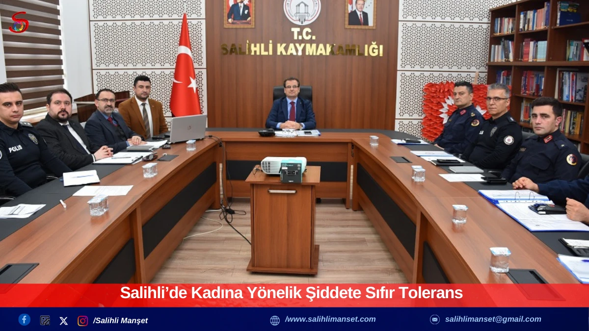 Salihli&rsquo;de Kadına Y&ouml;nelik Şiddete Sıfır Tolerans