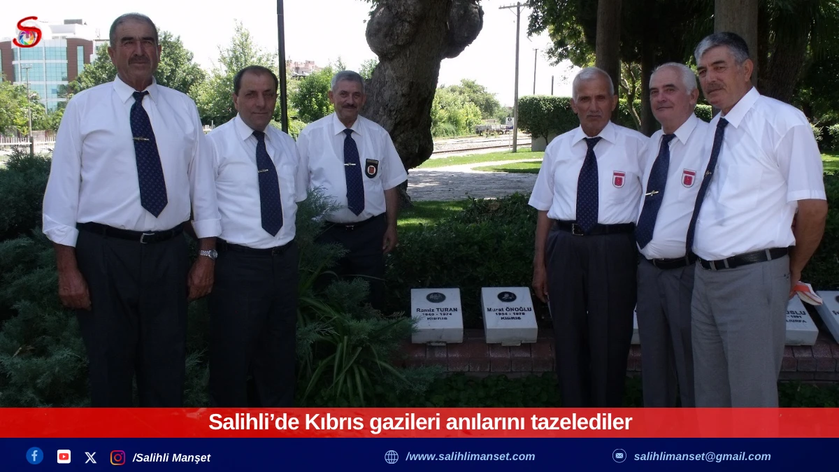 Salihli’de Kıbrıs gazileri anılarını tazelediler