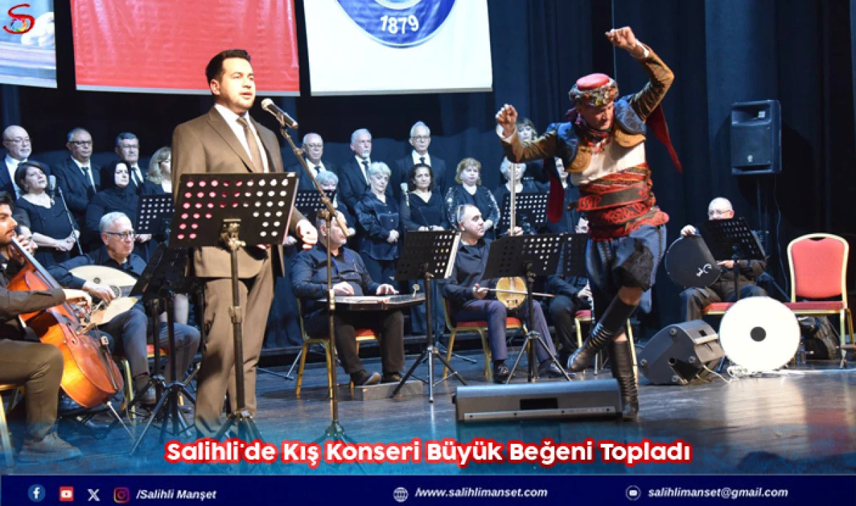 Salihli'de Kış Konseri B&uuml;y&uuml;k Beğeni Topladı