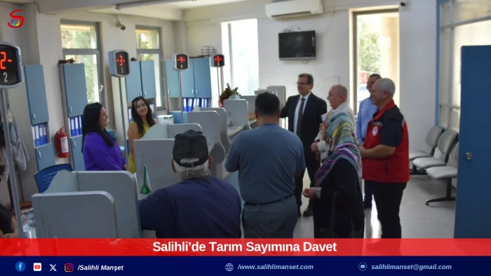 Salihli’de Tarım Sayımına Davet 