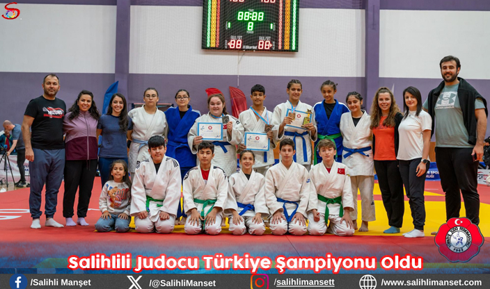 Salihlili Judocu Türkiye Şampiyonu Oldu  