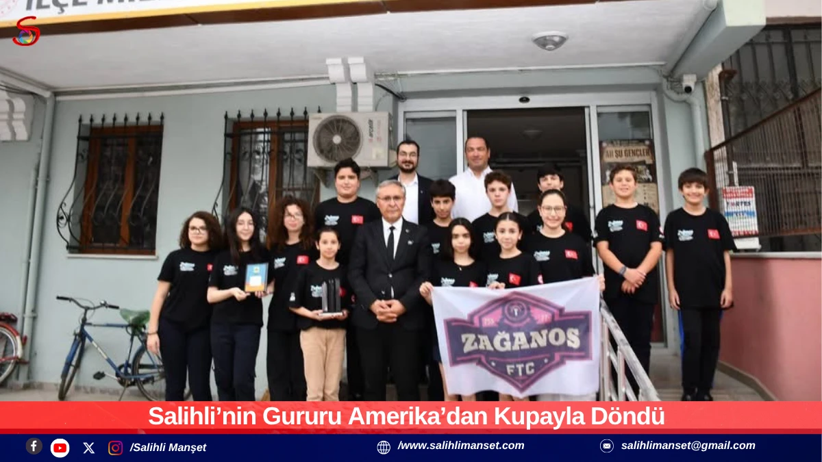 Salihli&rsquo;nin Gururu Amerika&rsquo;dan Kupayla D&ouml;nd&uuml; 