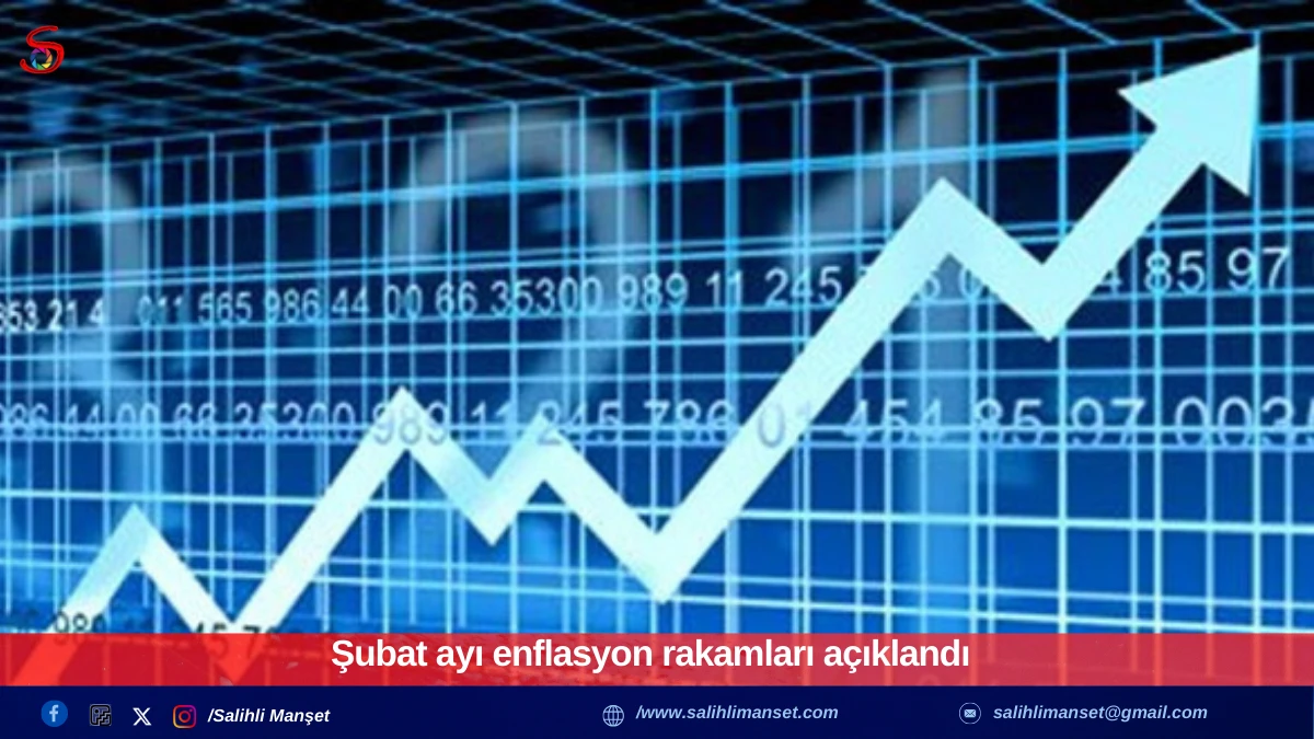 Şubat ayı enflasyon rakamları a&ccedil;ıklandı  