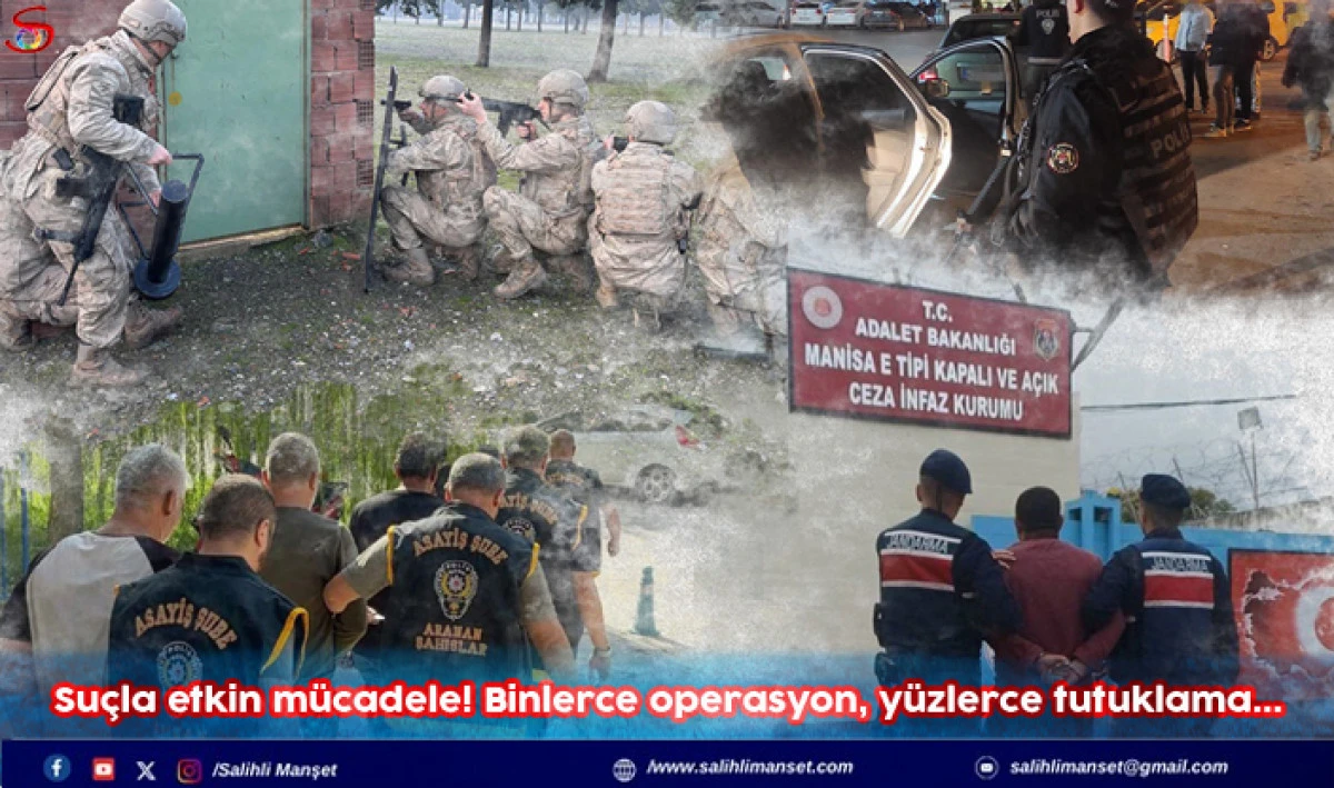 Su&ccedil;la etkin m&uuml;cadele! Binlerce operasyon, y&uuml;zlerce tutuklama...