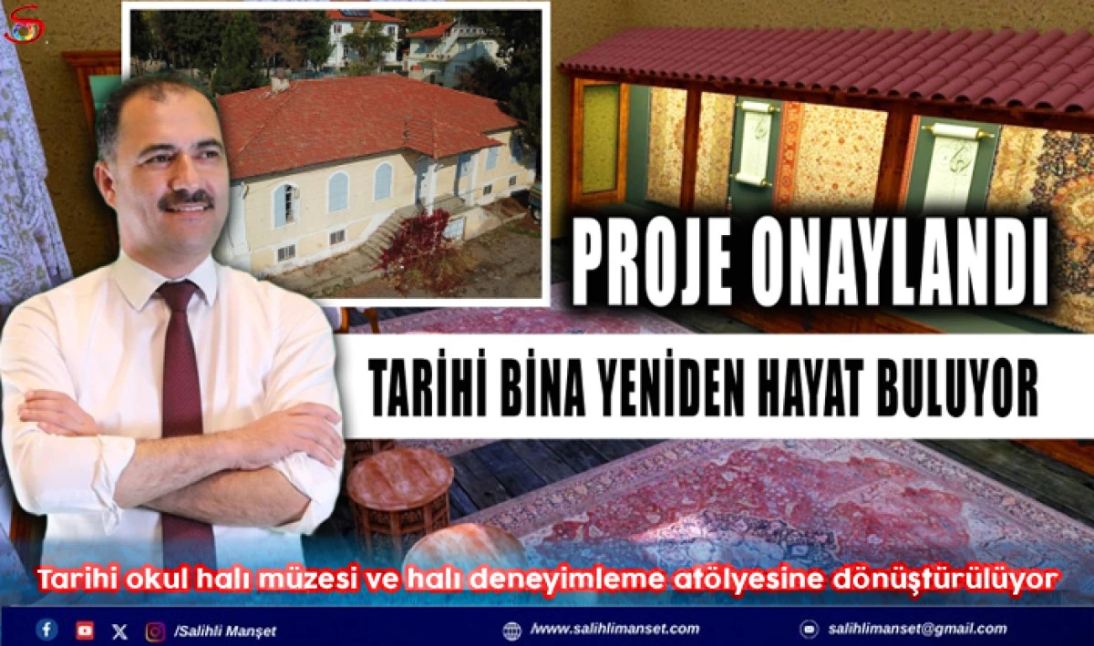 Tarihi okul halı m&uuml;zesi ve halı deneyimleme at&ouml;lyesine d&ouml;n&uuml;şt&uuml;r&uuml;l&uuml;yor